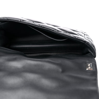 Louis Vuitton Lambskin Malletage GO-14 MM Black 5 of 14