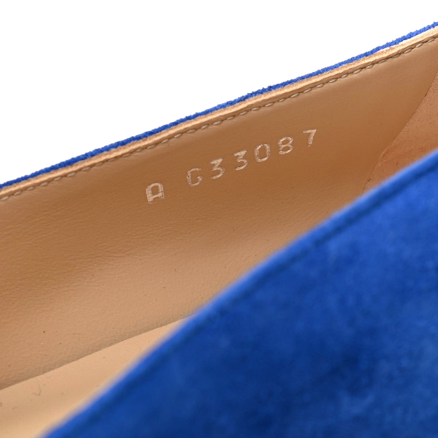 Chanel Suede Satin Cap Toe Gabrielle Ballerina Flats 39 Royal Blue Black 8 of 9