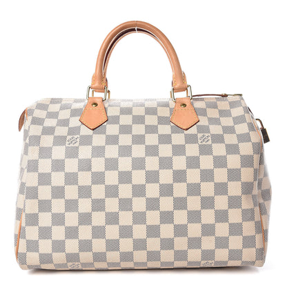 Louis Vuitton Damier Azur Speedy 30 1 of 14