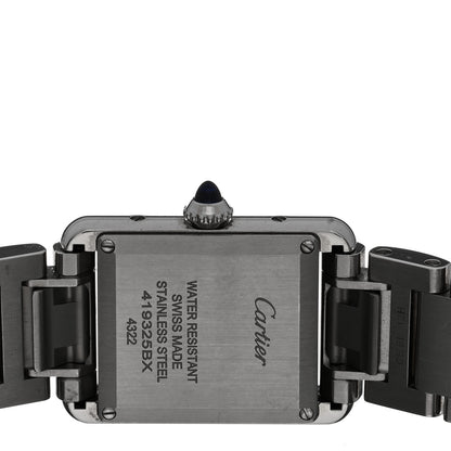 Cartier Stainless Steel 22mm Tank Must Quartz Watch 4 of 5