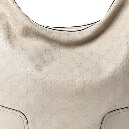 Gucci Guccissima Large Princy Hobo Off White 10 of 10