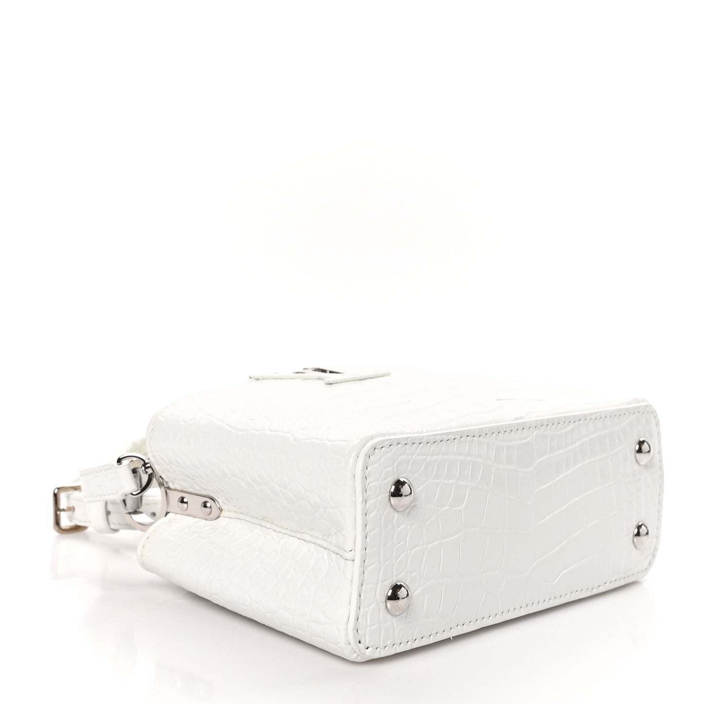 Crocodile Mini Capucines White
