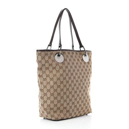Gucci Monogram Large Eclipse Tote Brown 3 of 11