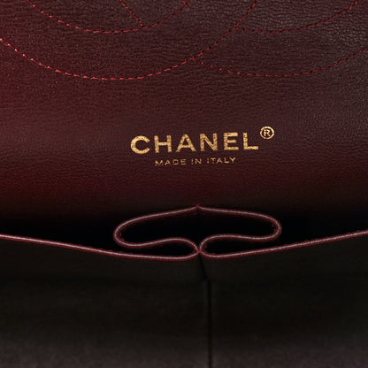 Chanel Lambskin Quilted Jumbo Double Flap Black 6 of 10