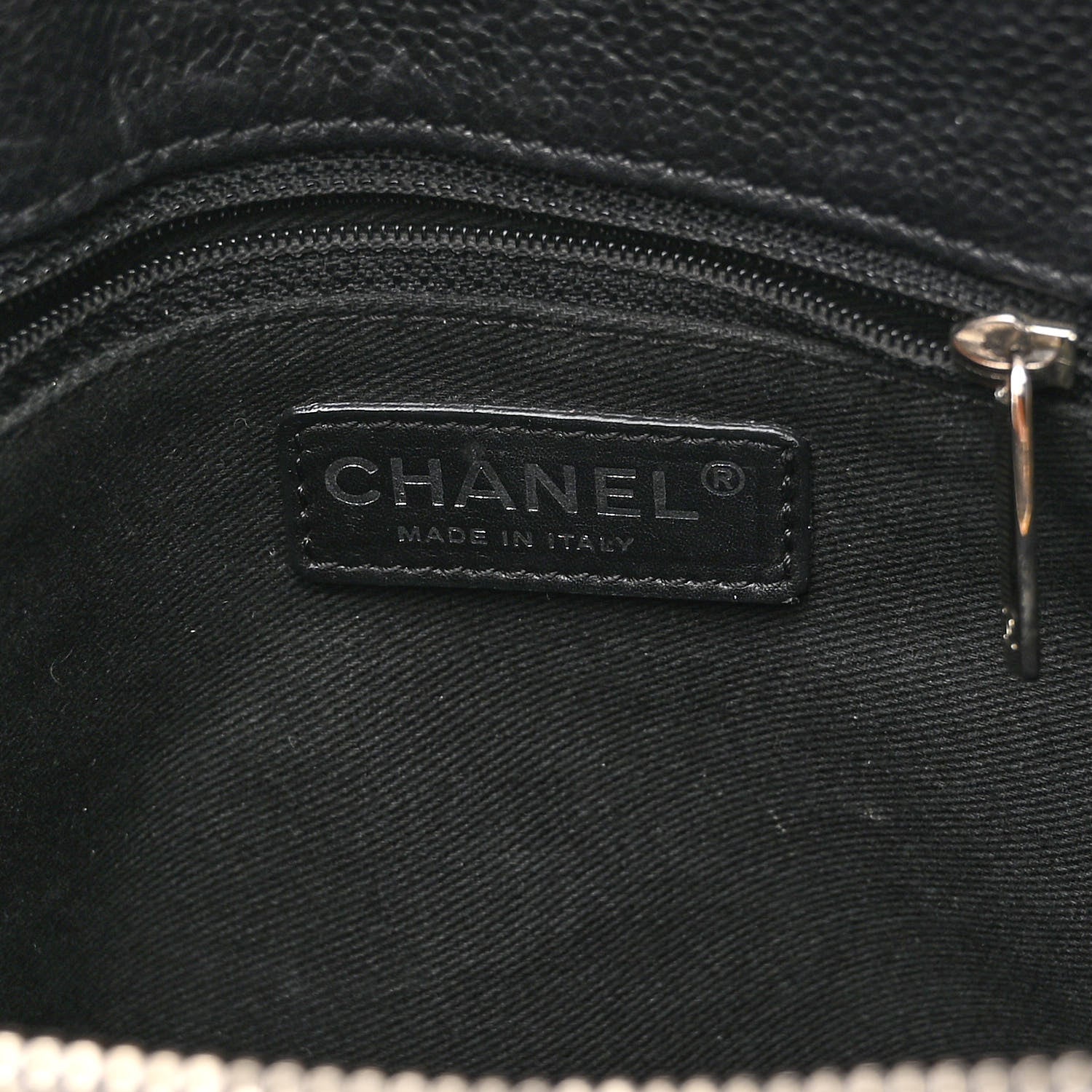 Chanel Caviar Quilted Grand Shopping Tote GST Black 7 of 13
