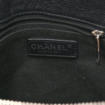 Chanel Caviar Quilted Grand Shopping Tote GST Black 7 of 13