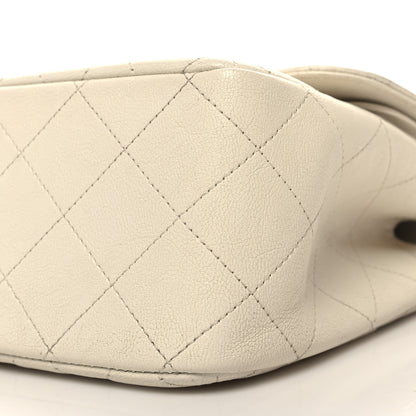 Chanel Calfskin Quilted Jumbo Double Flap White 10 of 10