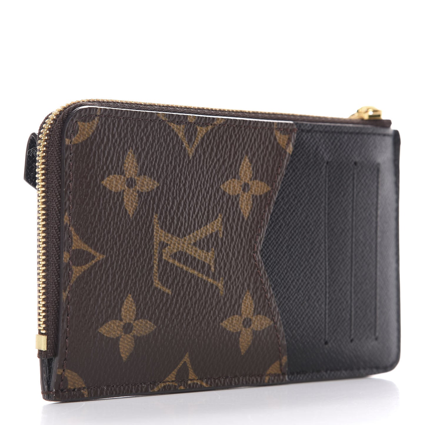 Monogram Recto Verso Card Holder Black