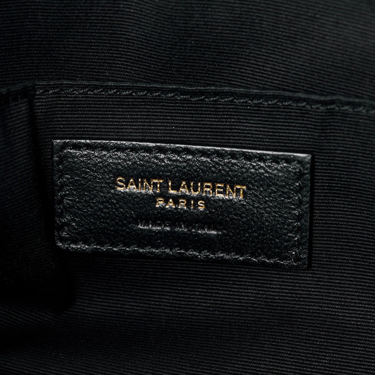 Calfskin Matelasse Monogram Lou Camera Bag Black