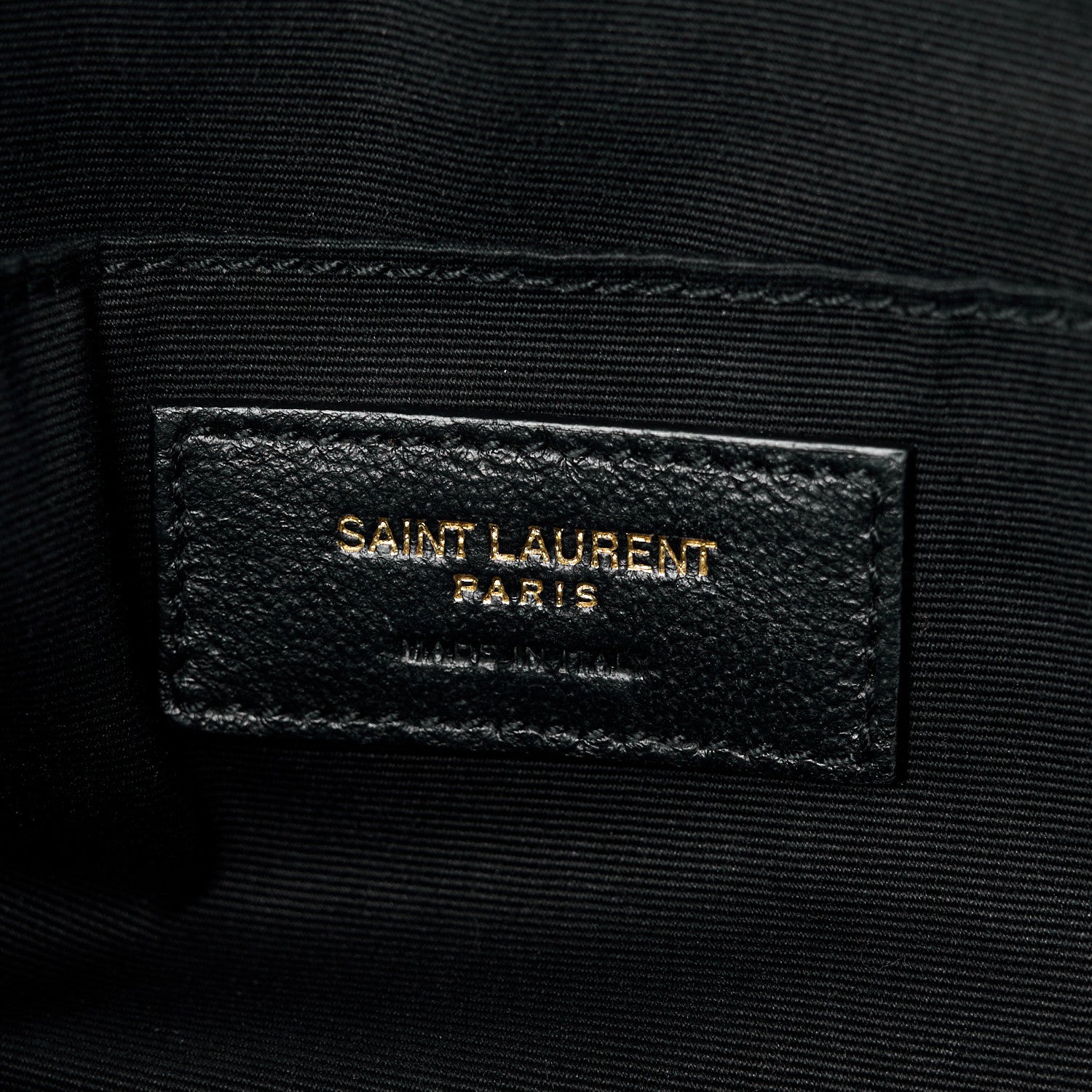 Saint Laurent Calfskin Matelasse Monogram Lou Camera Bag Black 6 of 15