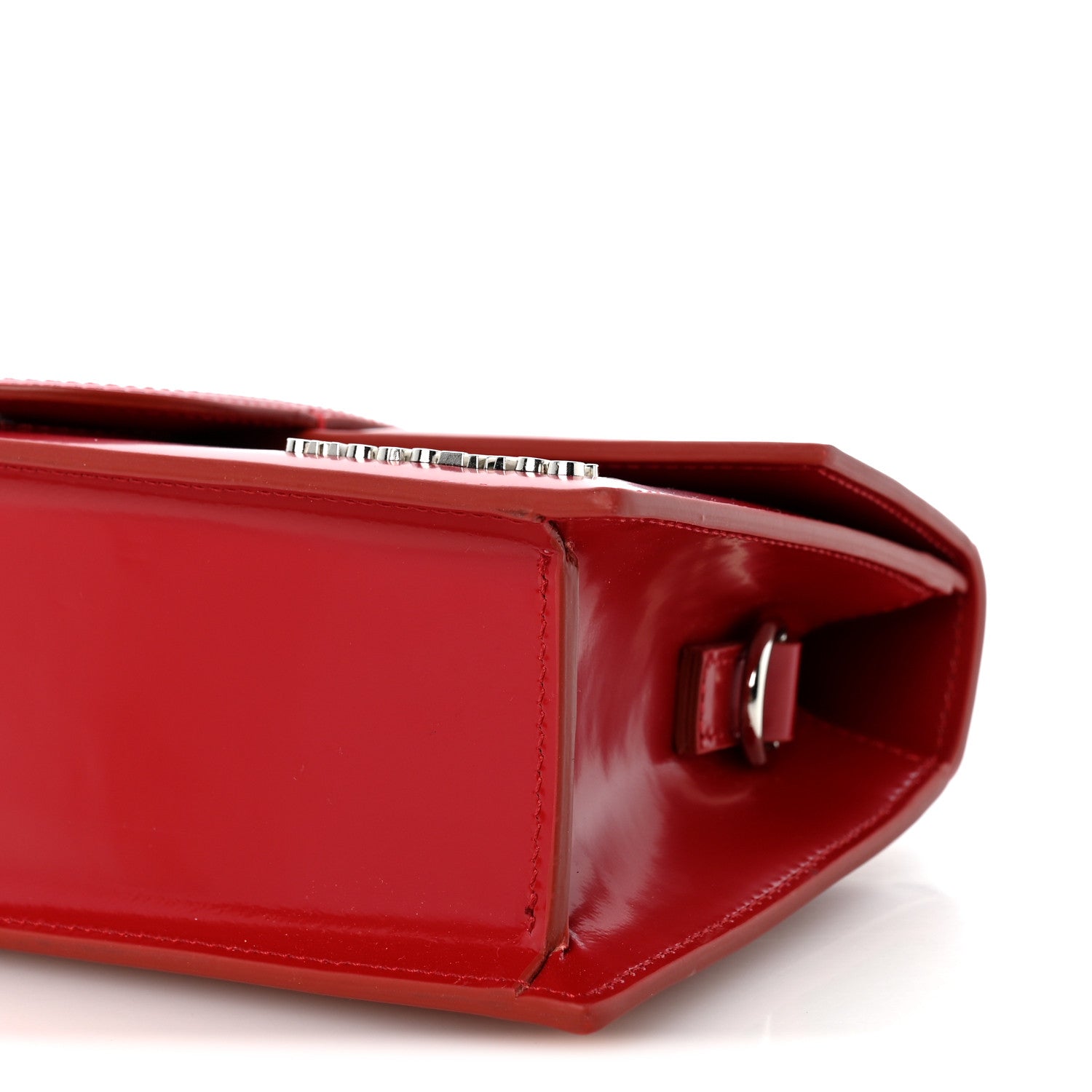 Jacquemus Glazed Calfskin Le Grand Bambino Red 8 of 8