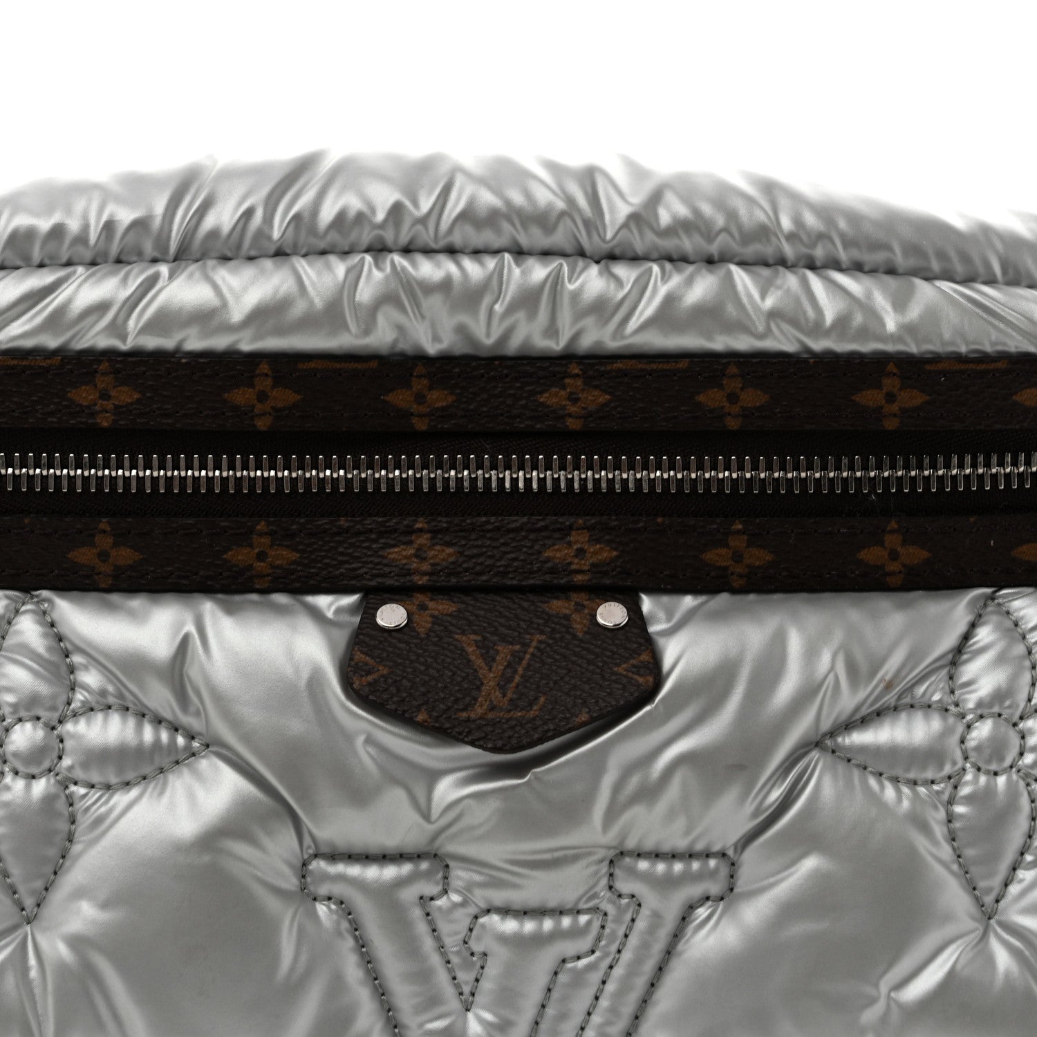 Louis Vuitton Econyl Monogram Pillow Bumbag Silver 7 of 13