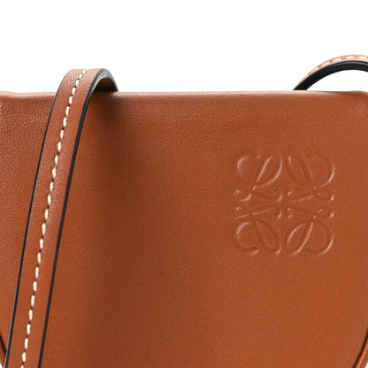 Loewe Soft Calfskin Mini Heel Pouch Tan 8 of 11