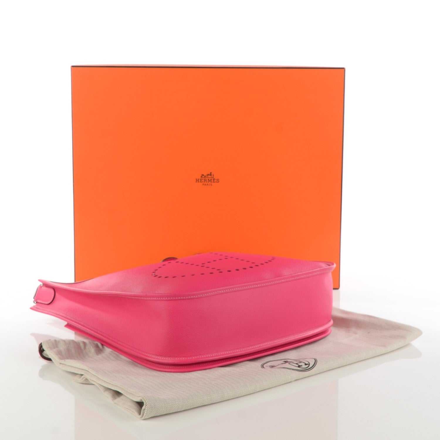Hermes Epsom Evelyne III GM Rose Tyrien 4 of 9