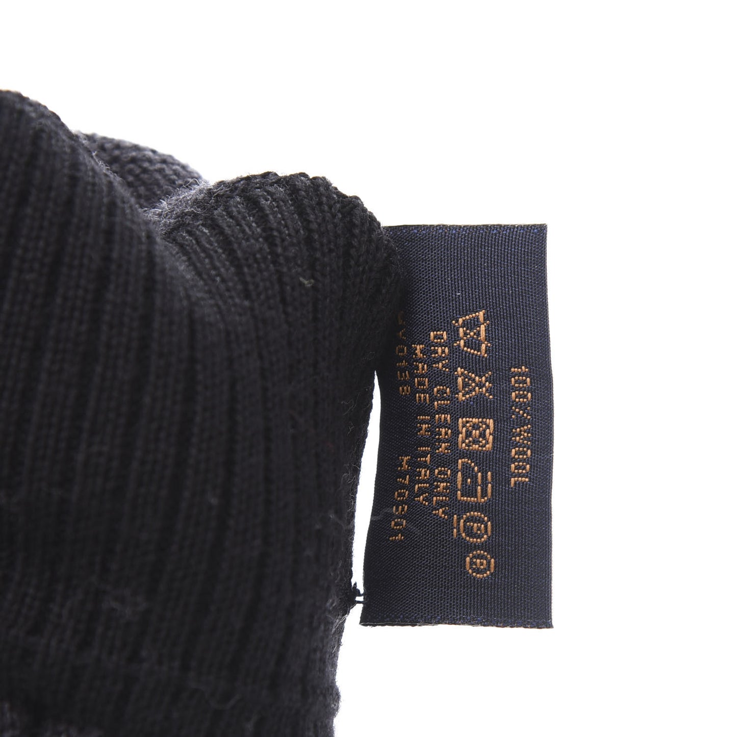 Wool Logo Gloves Grey