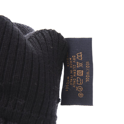 Louis Vuitton Wool Logo Gloves Grey 4 of 4