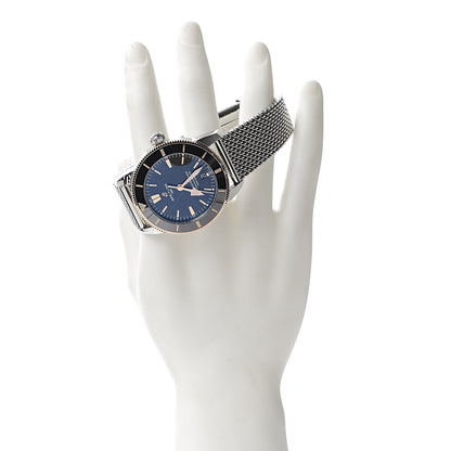 Breitling Stainless Steel 18K Rose Gold 44mm Superocean Heritage II B20 Automatic Watch Volcano Black UB2030 2 of 7