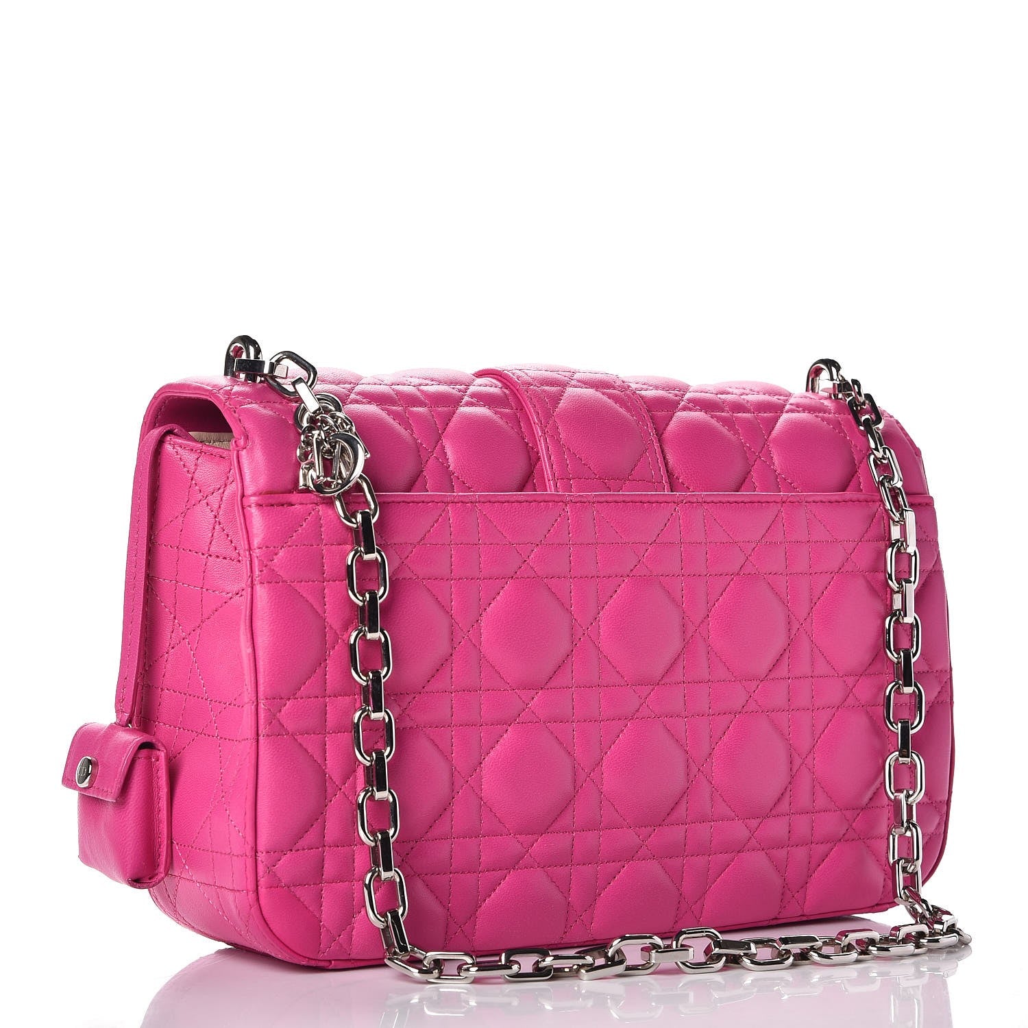 Christian Dior Lambskin Cannage Medium Miss Dior Flap Sorbet 3 of 9