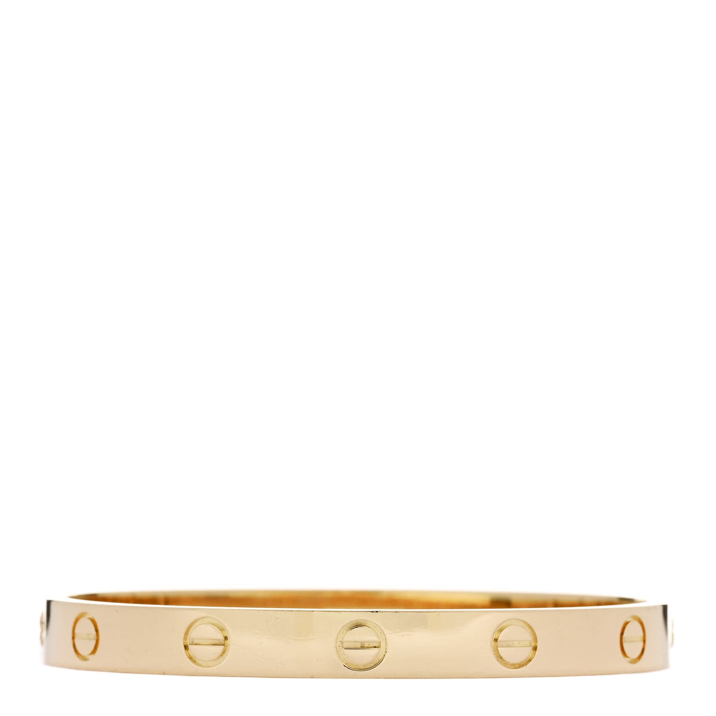 18K Yellow Gold LOVE Bracelet 16