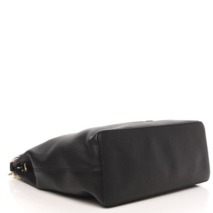 Gucci Pebbled Calfskin Large Soho Hobo Black 4 of 9