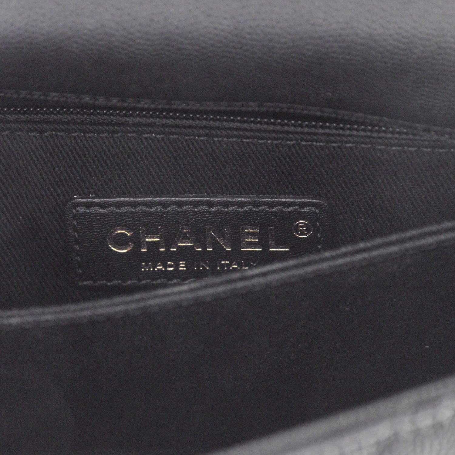 Chanel Caviar Lizard Embossed Quilted Mini Coco Handle Flap Black 9 of 20