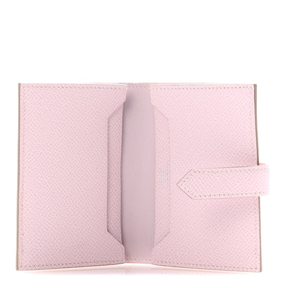 Hermes Epsom Bearn Card Holder Wallet Mauve Pale 5 of 10