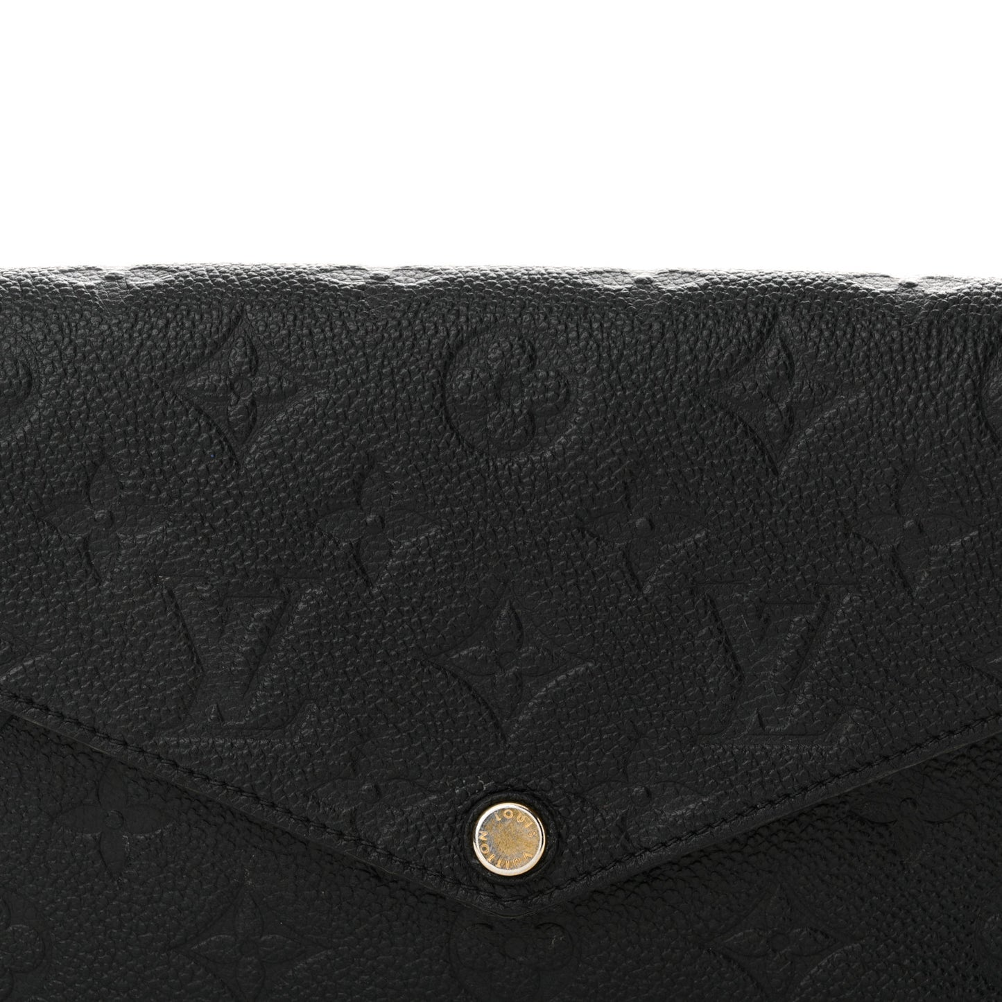 Empreinte Pochette Felicie Chain Wallet Black