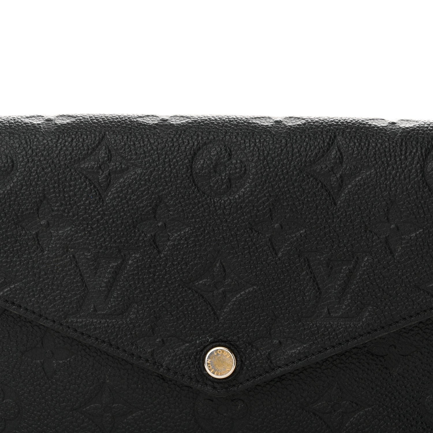 Louis Vuitton Empreinte Pochette Felicie Chain Wallet Black 7 of 17