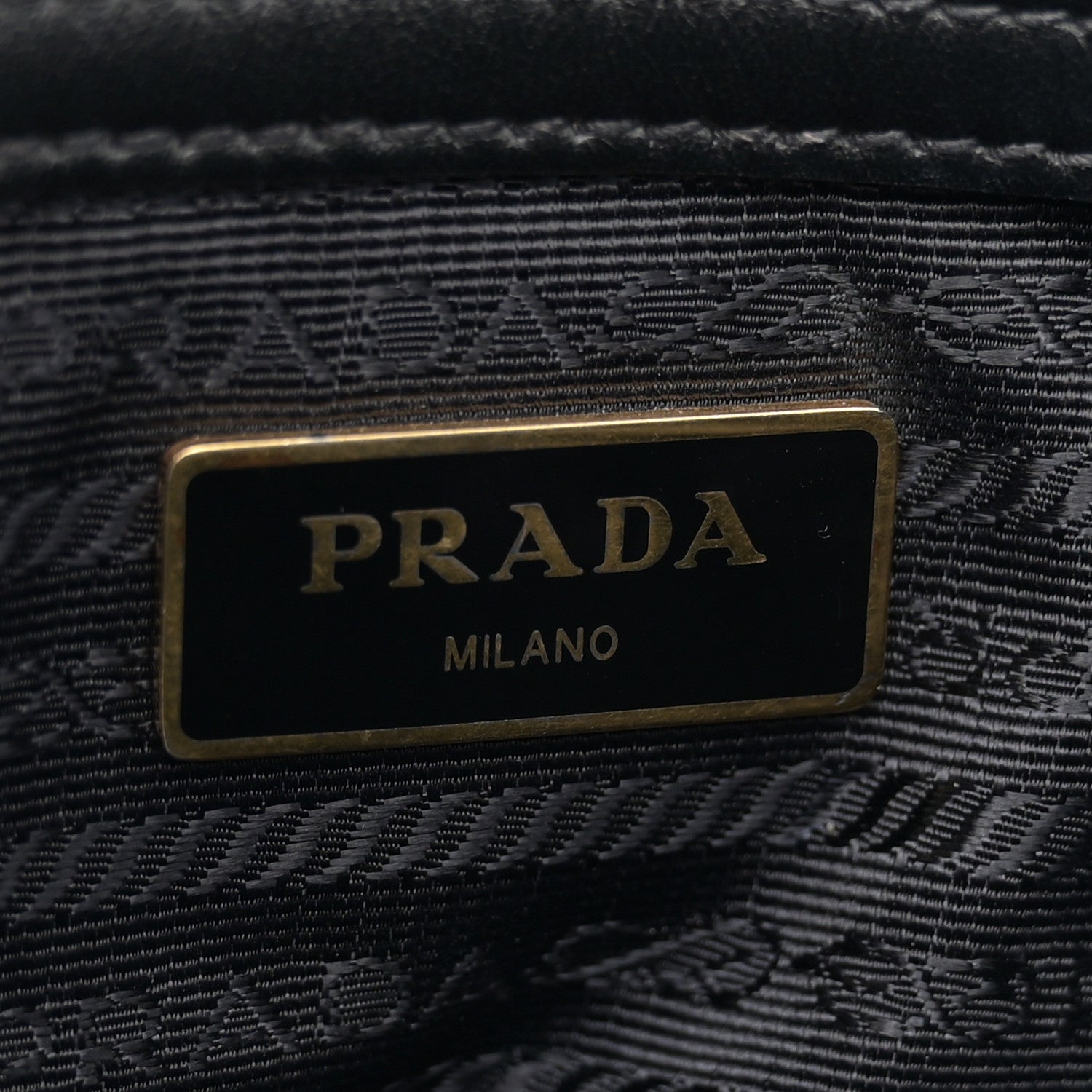 Prada Saffiano Soft Calfskin Small Zippered Tote Black 6 of 11