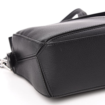 Loewe Calfskin Mini Puzzle Bag Black 8 of 10