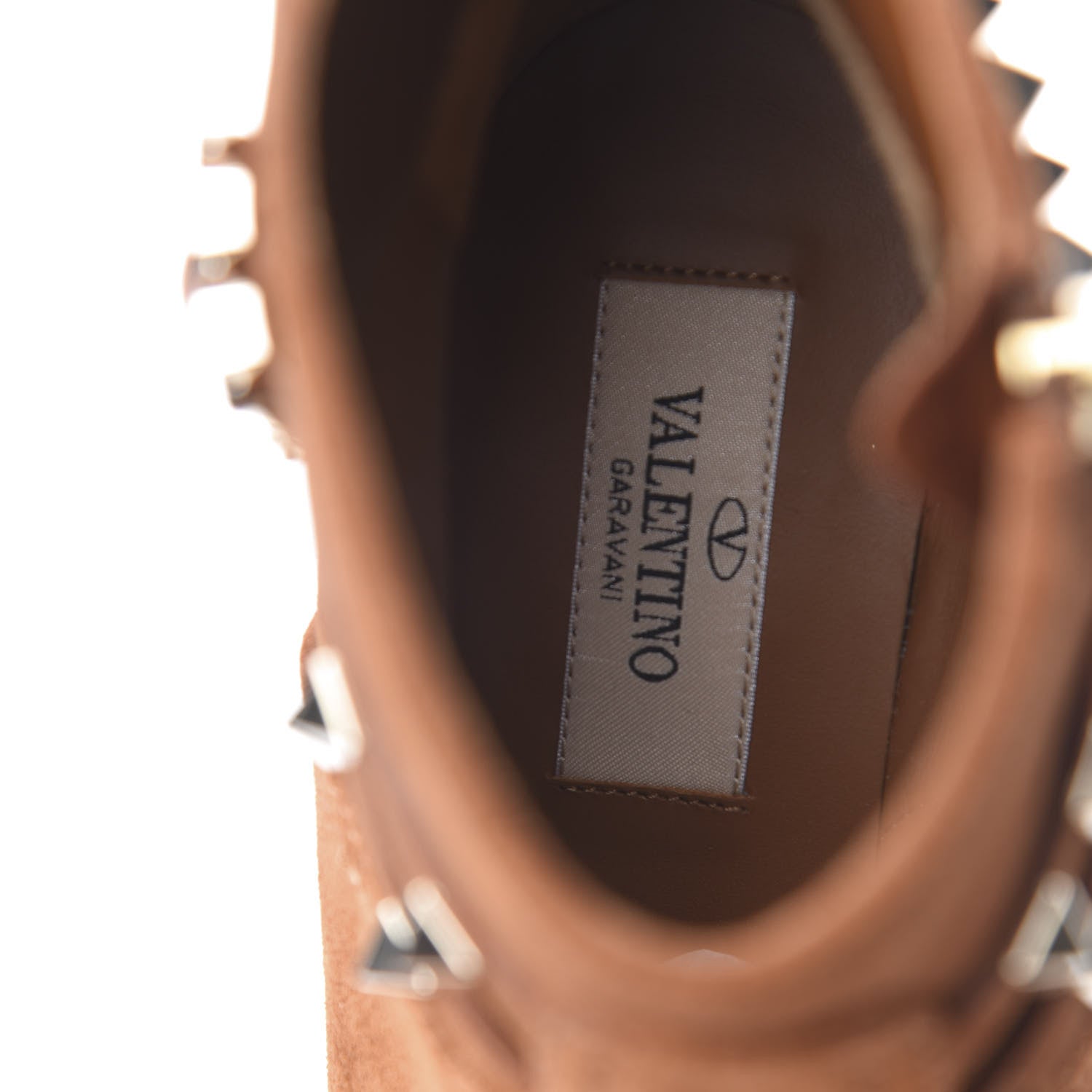 Valentino Garavani Suede Rockstud Double Buckle 50mm Cowboy Ankle Boots 35.5 Selleria 6 of 9