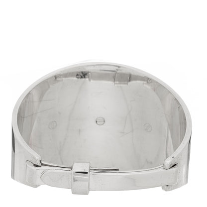 Hermes Sterling Silver Collier De Chien Rock Bracelet SH 2 of 4
