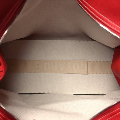 Goyard Goyardine Sac Hardy Pet Carrier PM Red 6 of 10