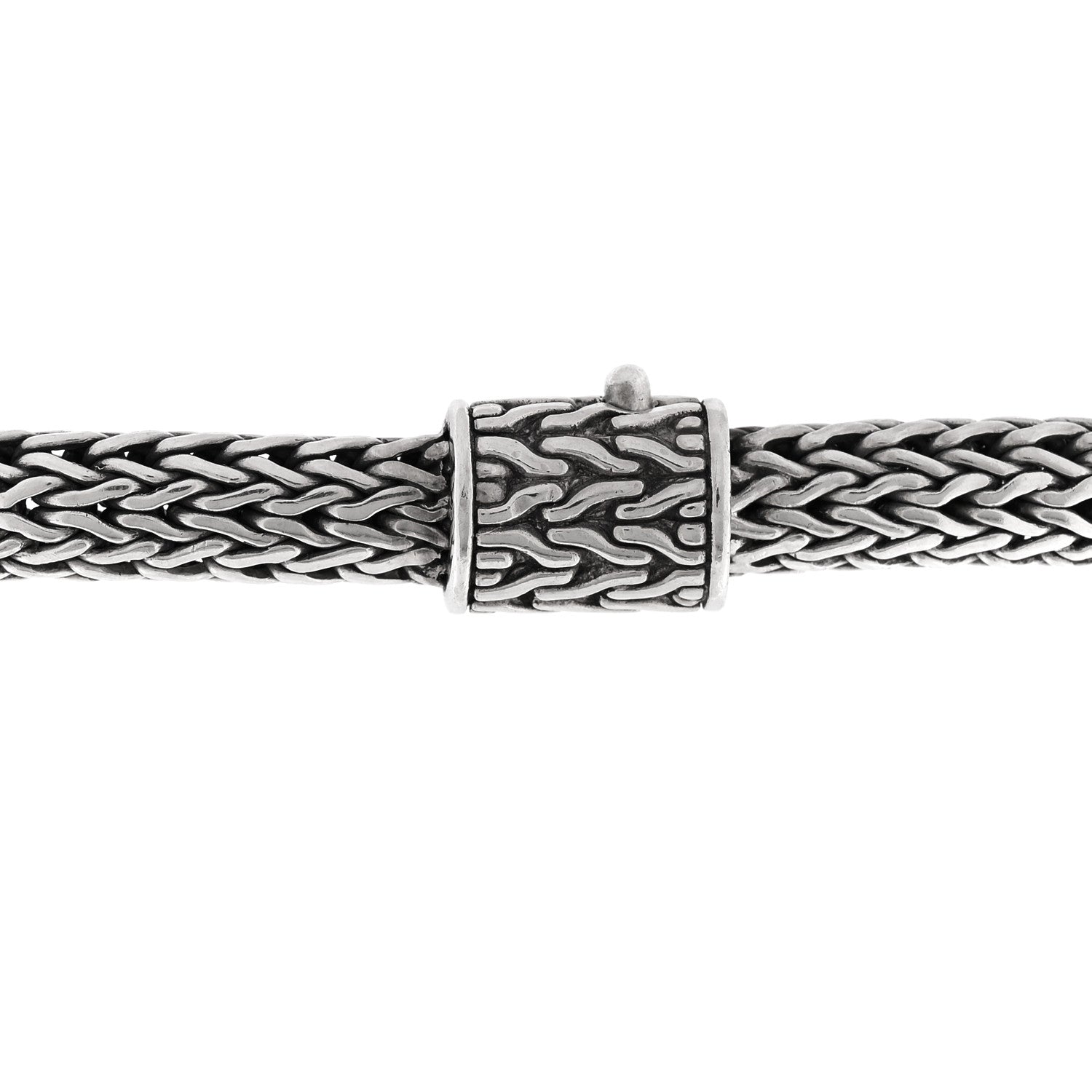 John Hardy Sterling Silver Slide Pendant Necklace 4 of 6