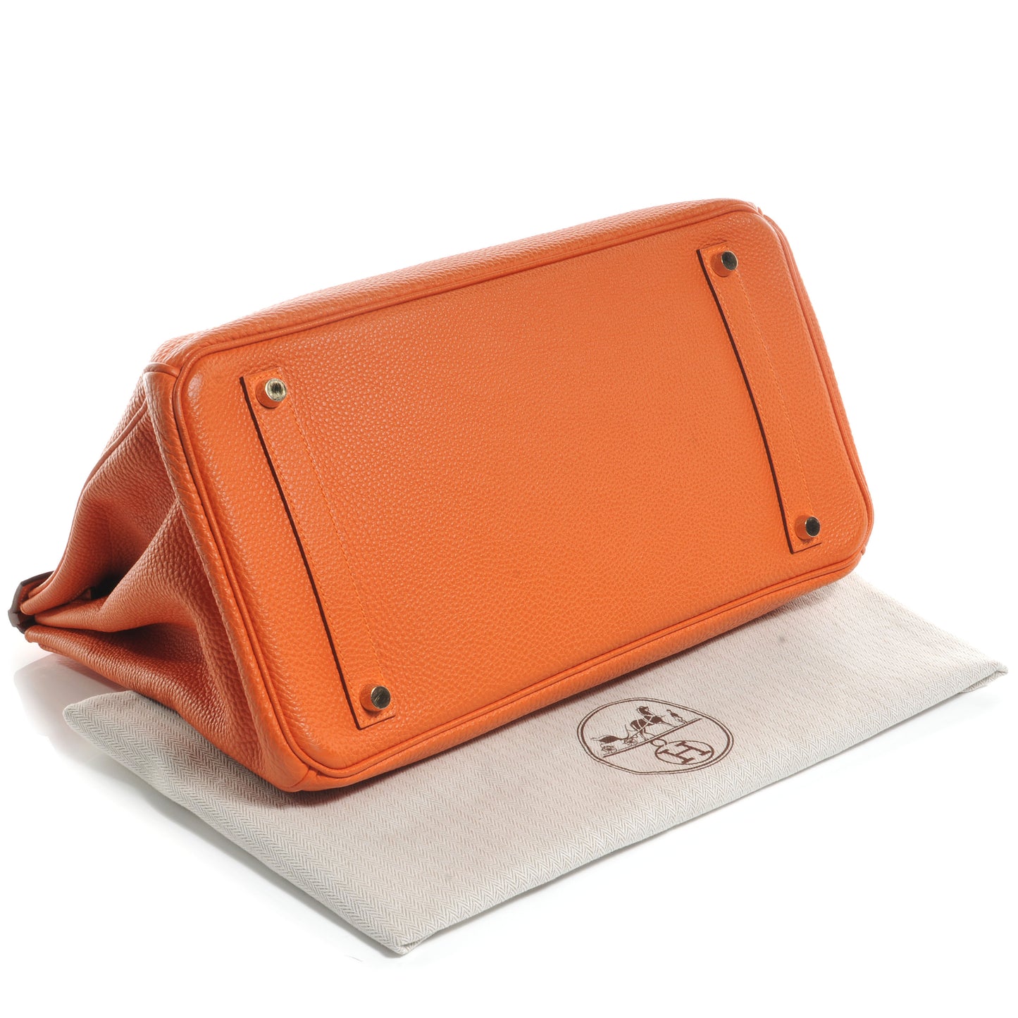 Togo Birkin 35 Orange