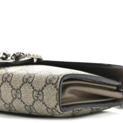 Gucci GG Supreme Monogram Mini Dionysus Chain Wallet Beige Taupe 10 of 10