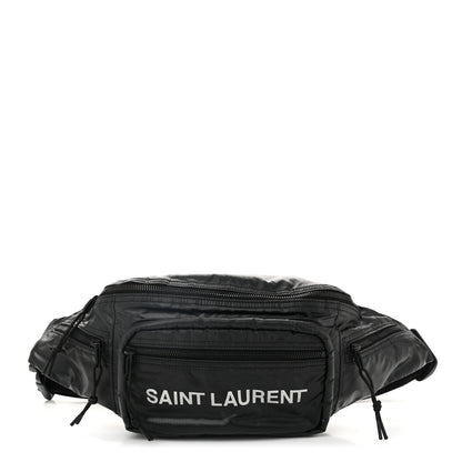 Saint Laurent Nylon Logo Nuxx Body Belt Bag Black 1 of 10