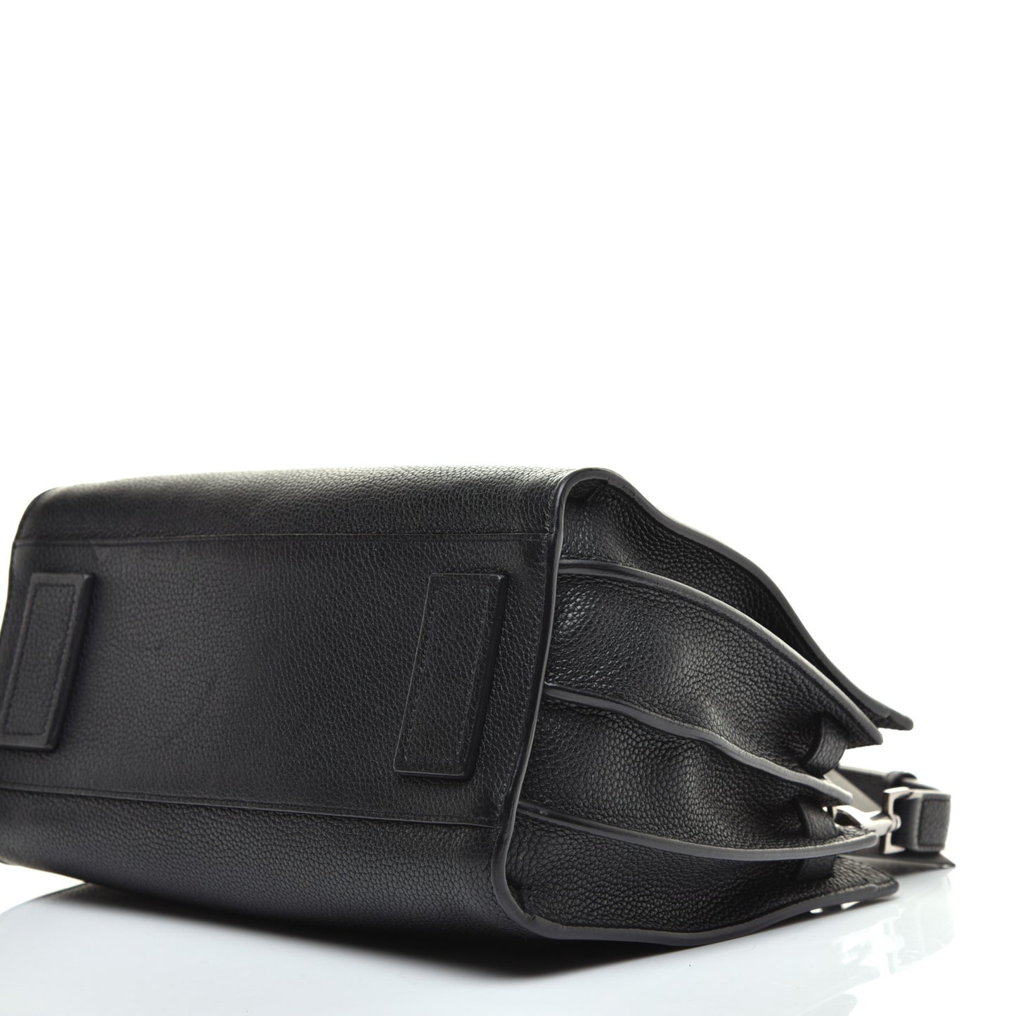 Grained Calfskin Baby Supple Sac De Jour Black