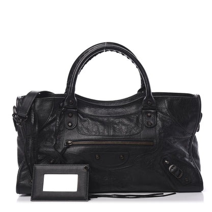 Balenciaga Agneau Classic Hardware Part Time Black 1 of 9