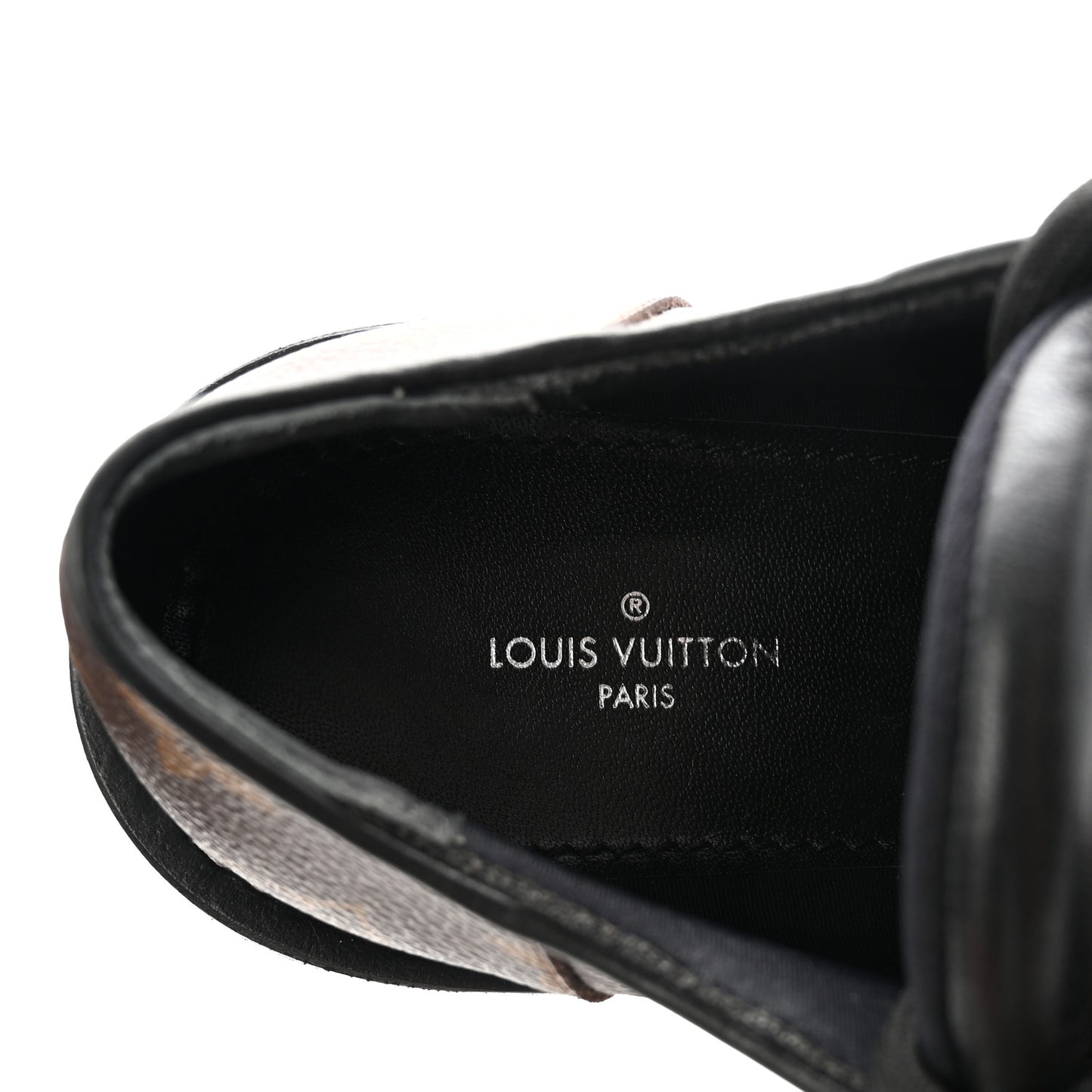 Monogram Calfskin Beaubourg Platform Derby Shoes 37.5 Brown