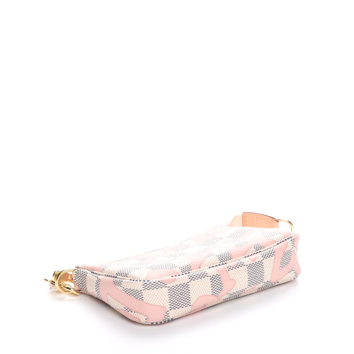 Louis Vuitton Damier Azur Tahitienne Mini Pochette Accessories 4 of 8
