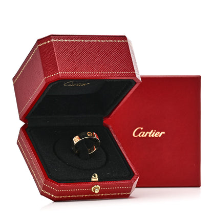 Cartier 18K Yellow Gold 5.5mm LOVE Ring 56 7.75 5 of 5
