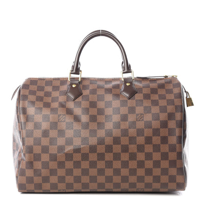 Louis Vuitton Damier Ebene Speedy 35 1 of 11