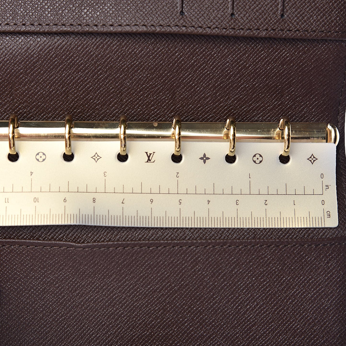 Damier Ebene Small Ring Agenda Cover