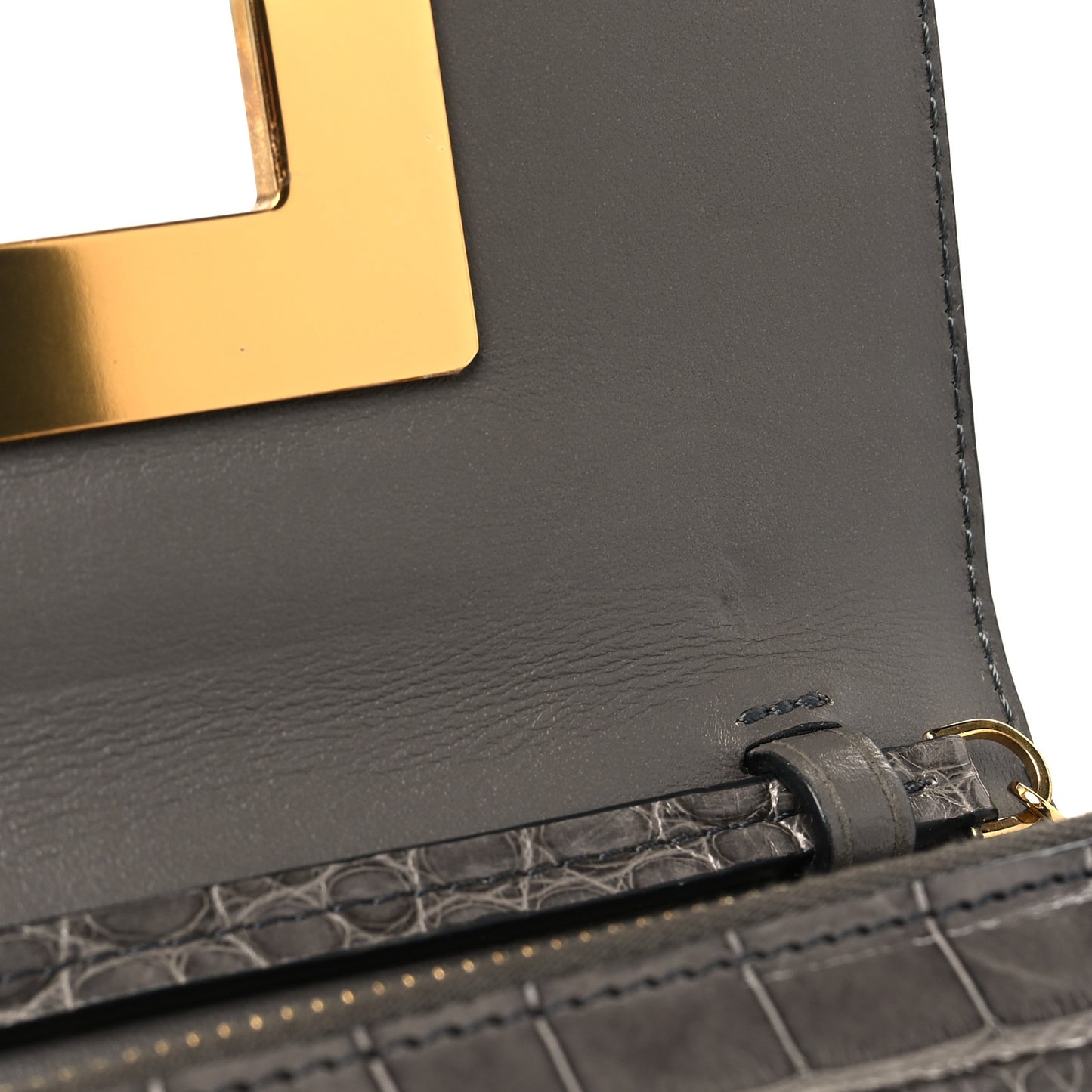 Alligator Natalia Bag Graphite