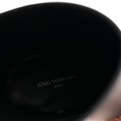 Louis Vuitton Soft Calfskin Monogram Afterglow Platform Ankle Boots 39 Black 9 of 11