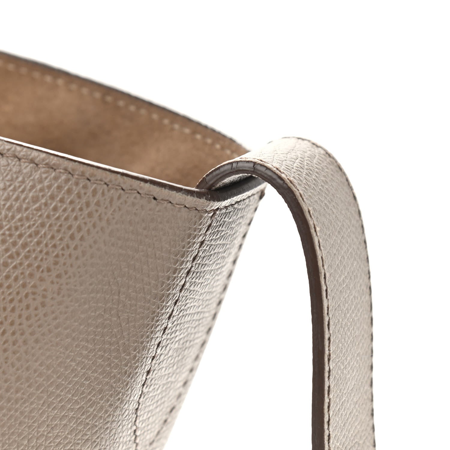 Celine Supple Calfskin Medium Phantom Luggage Beige 9 of 12