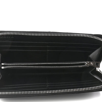 Loewe Calfskin Medium Puzzle Zip Around Wallet Black 5 of 7