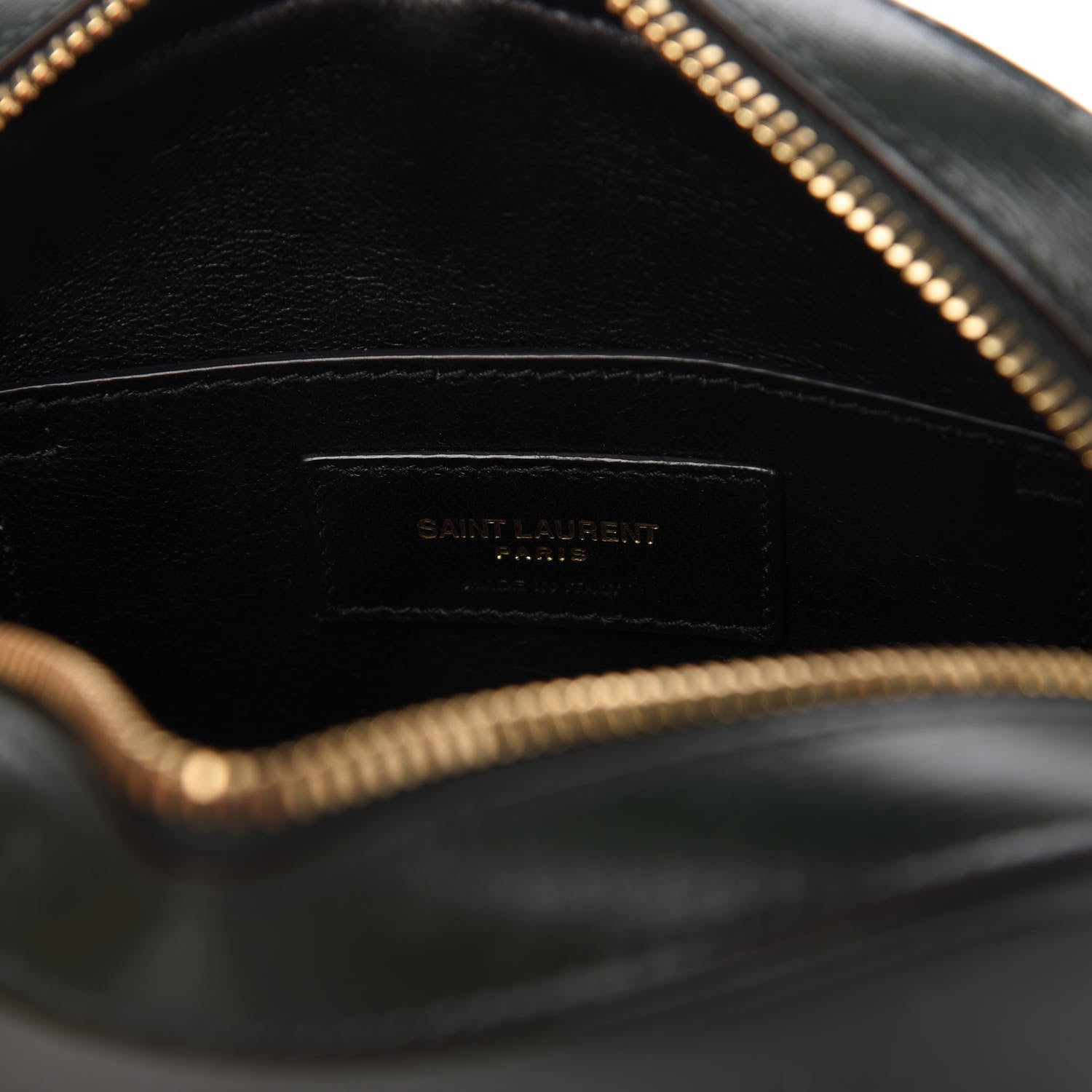 Saint Laurent Calfskin Le 61 Camera Bag Dark Green 8 of 9