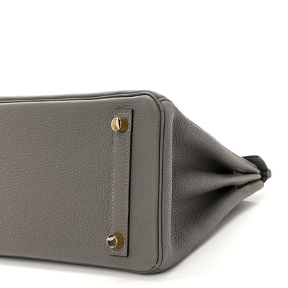 Hermes Togo Birkin 25 Gris Meyer 10 of 13